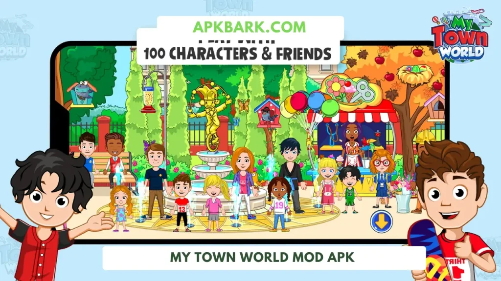 my town world mod apk unlocked all