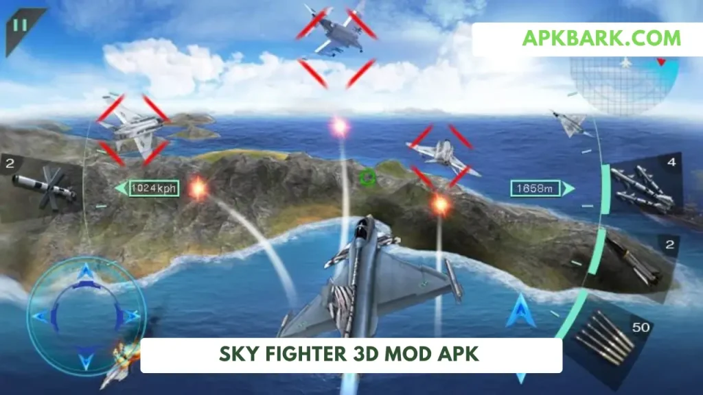 sky fighter 3d mod apk unlocked everything