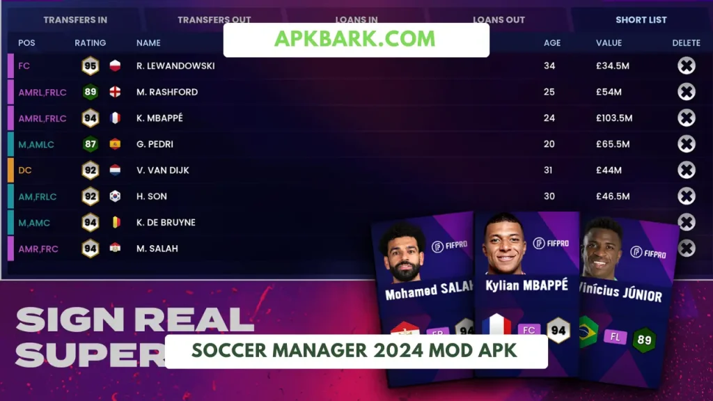 soccer manager 2024 free shopping