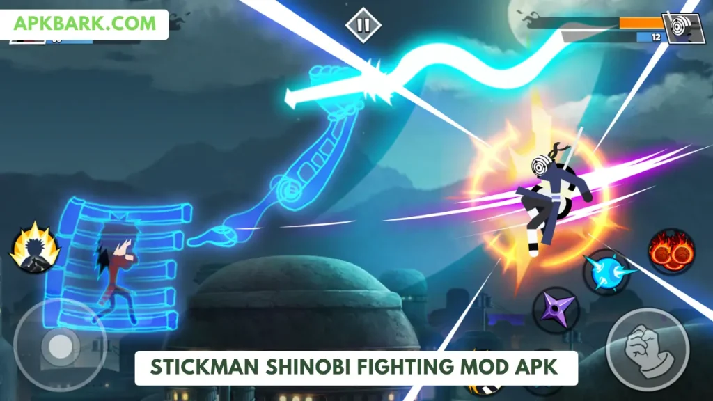 stickman shinobi fighting mod apk all characters unlocked