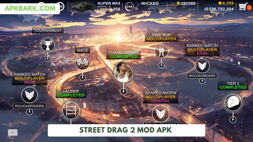 street drag 2 mod apk unlimited everything