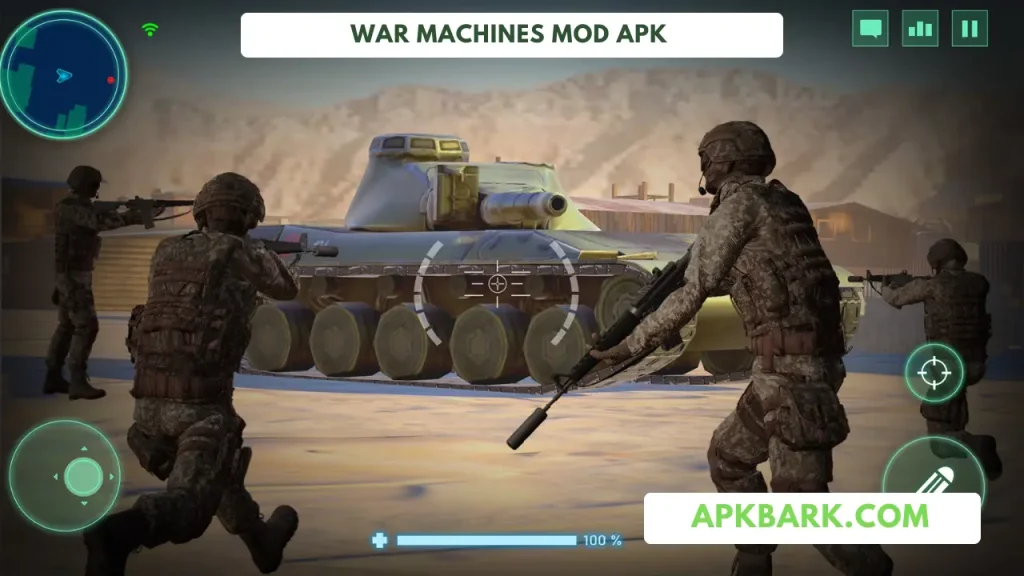 war machines mod apk unlimited money