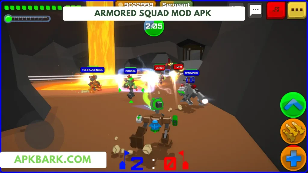 armored squad mod apk unlocked all robots