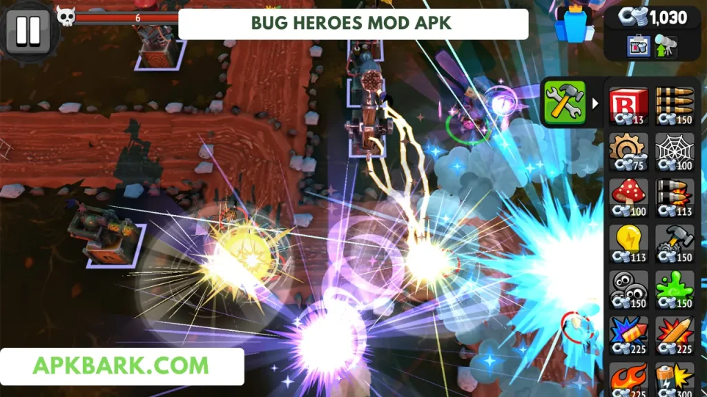 bug heroes mod apk free shopping