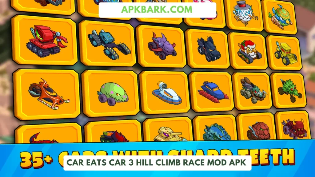 car eats car 3 hill climb race mod apk unlimited money and gems