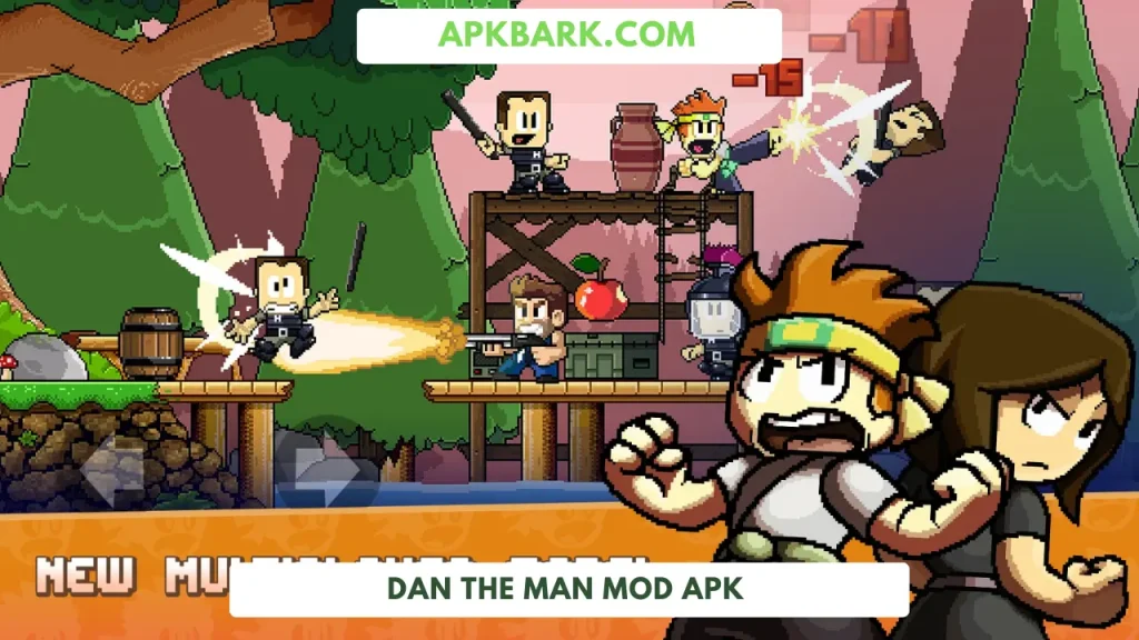 dan the man mod apk unlocked all characters