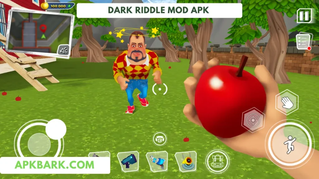 dark riddle mod apk unlimited apples