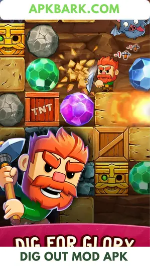 dig out mod apk unlimited gold