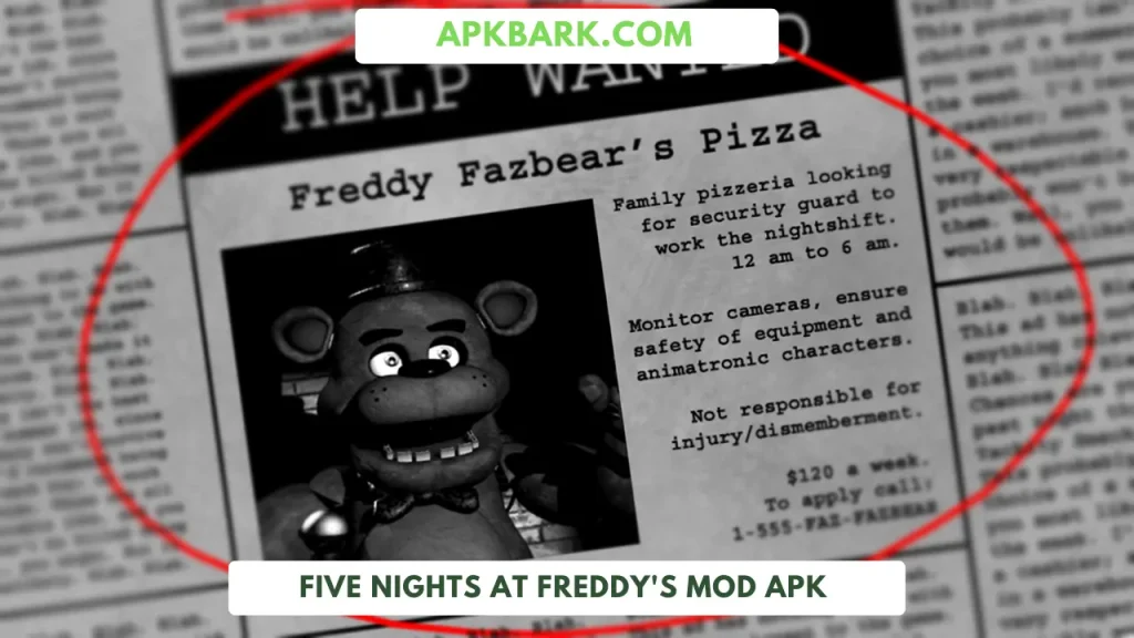 five nights at freddy's mod apk all unlocked