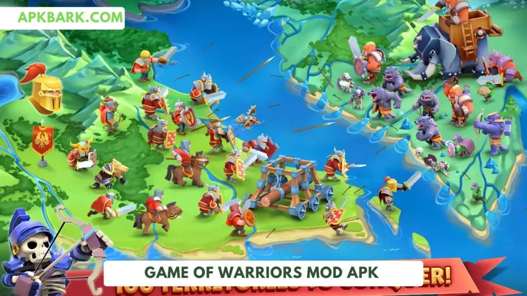 game of worriors mod apk unlimited everything