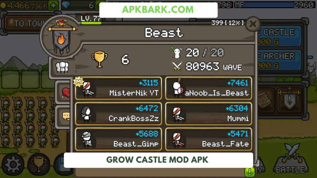 grow castle mod apk unlimited all