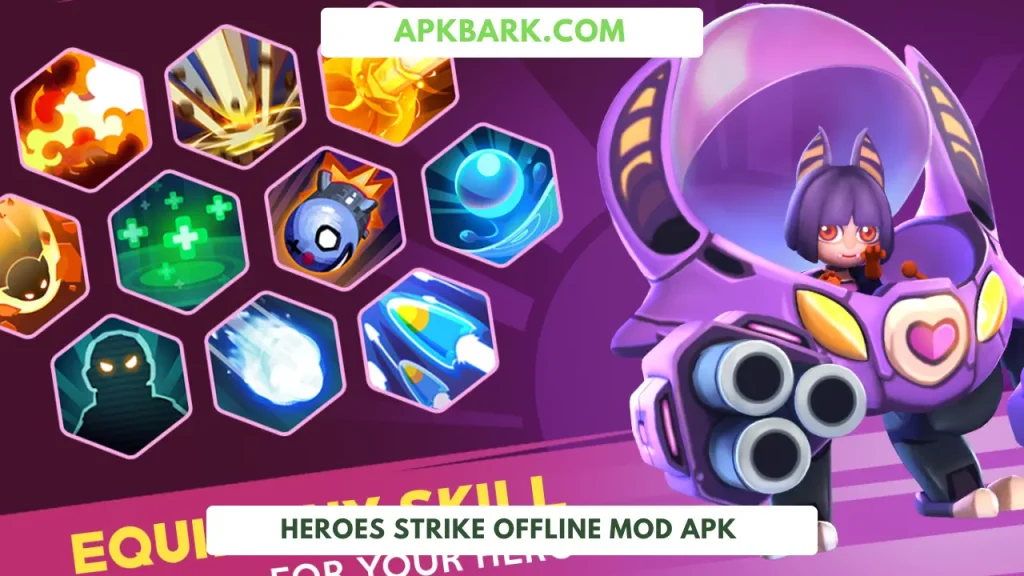 heroes strike offline mod apk unlimited gems