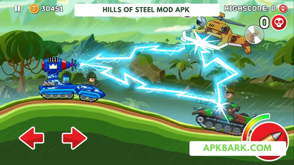 hills of steel mod apk unlimited money