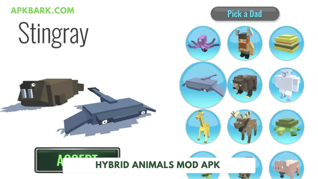 hybrid animals mod apk unlimited money and gems
