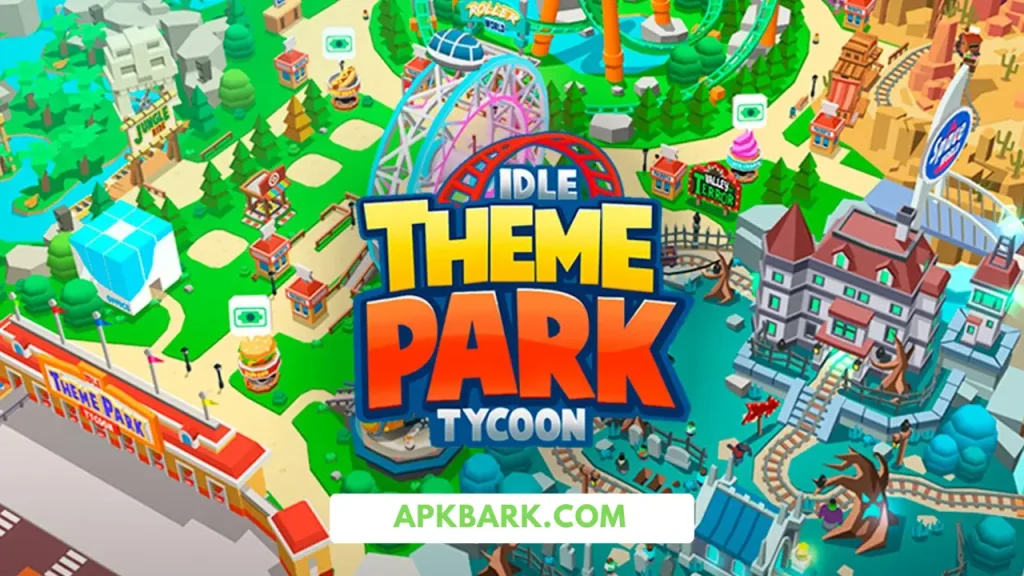 idle theme park tycoon mod apk download