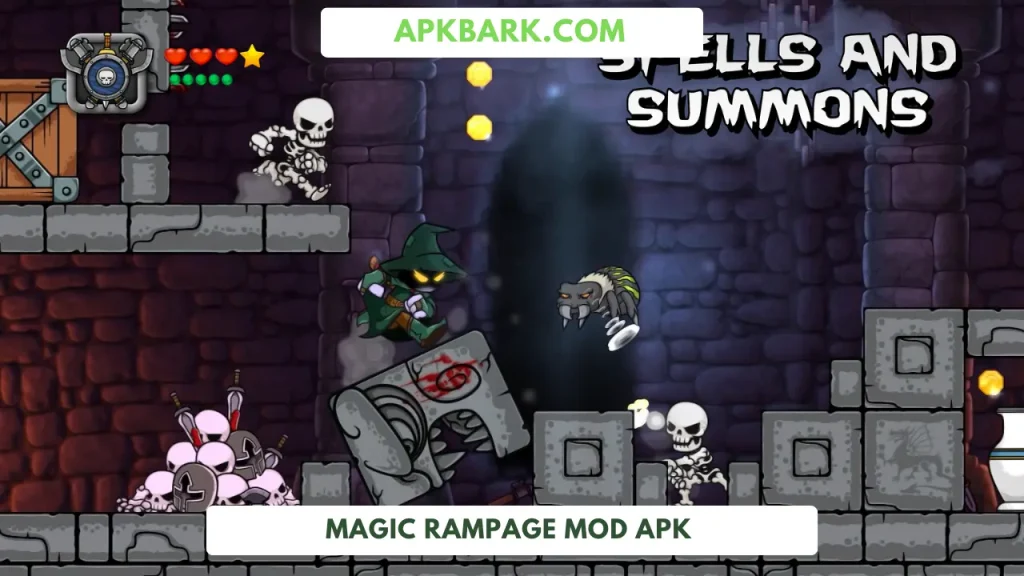 magic rampage mod apk unlimited skills points
