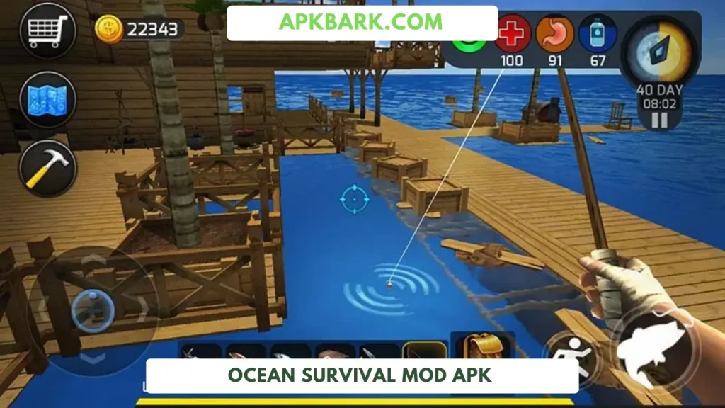ocean survival mod apk free craft