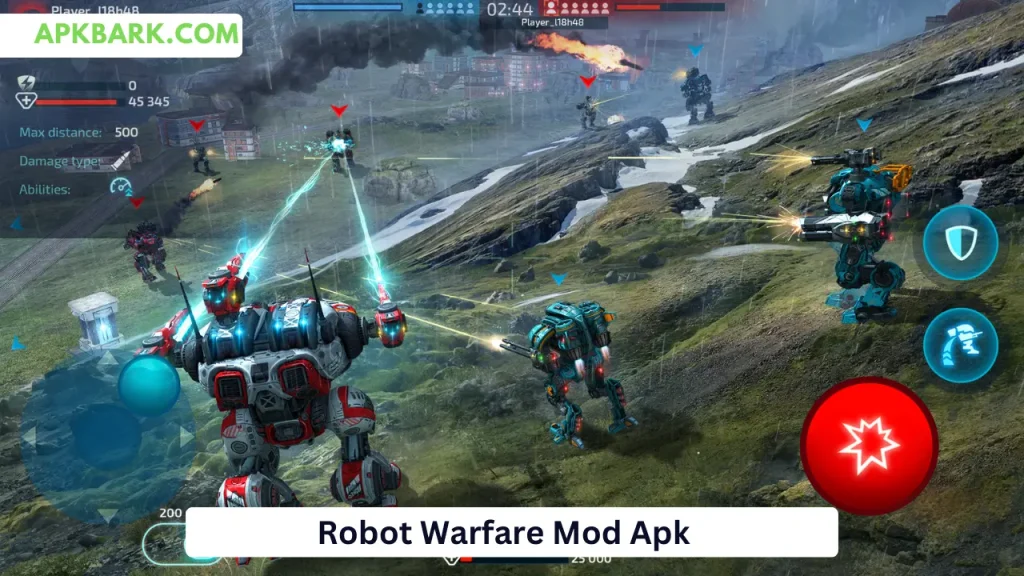robot warfare mod apk unlimited gold