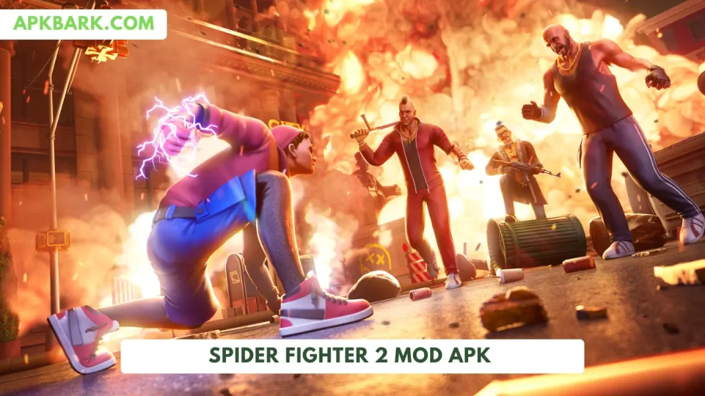 spider fighter 2 mod apk all characters unlocked