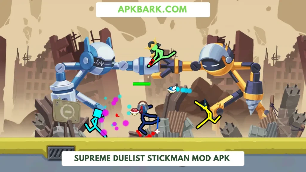 supreme duelist stickman mod apk unlocked all