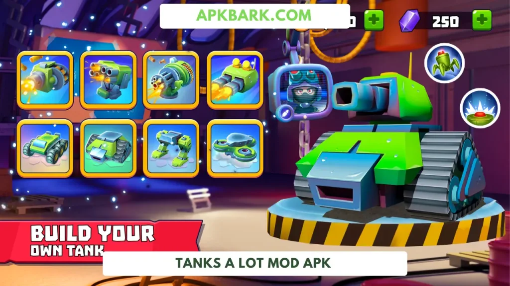 tanks a lot mod apk free shopping
