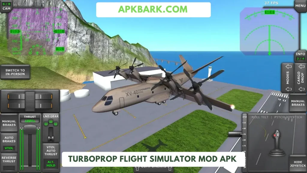 turboprop flight simulator mod apk free shopping