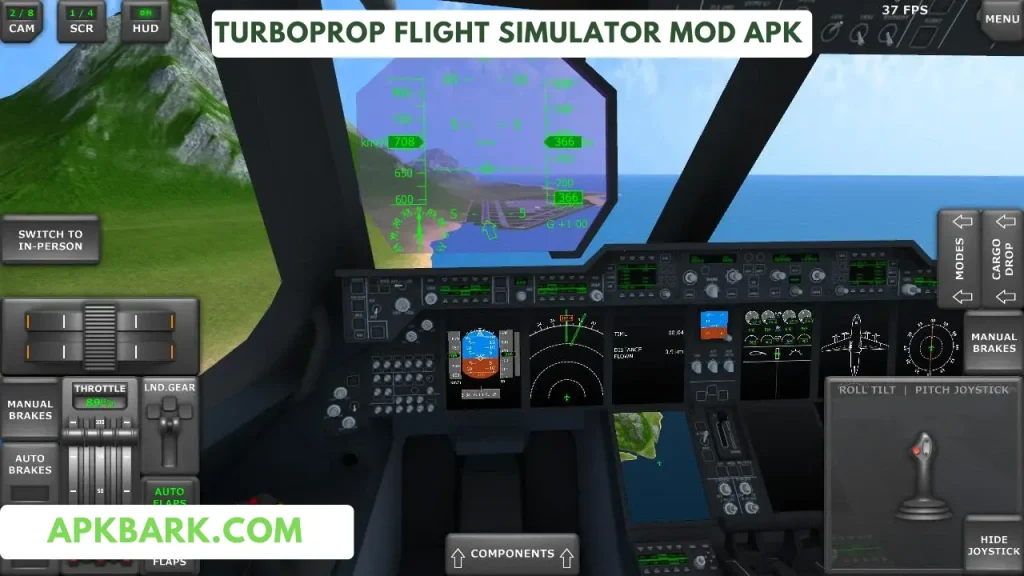 turboprop flight simulator mod apk unlocked all