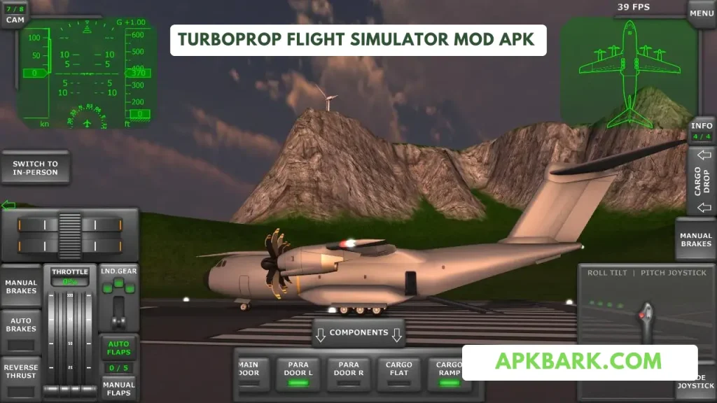 turboprop flight simulator mod apk unlocked everything