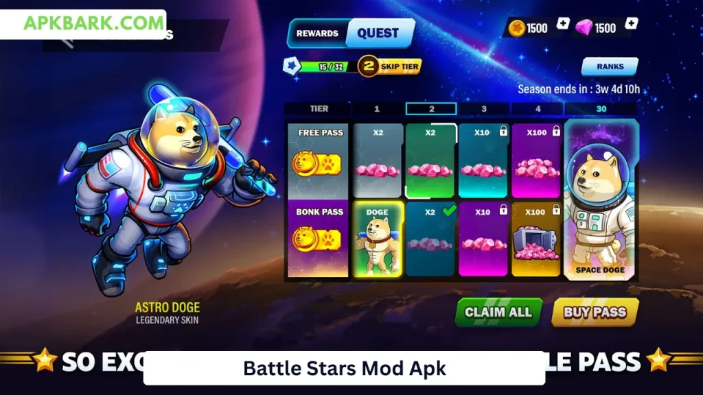 battle stars mod menu
