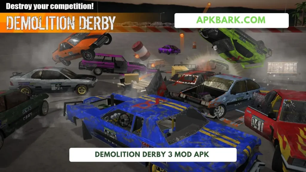 demolition derby 3 mod apk unlimited money and gems