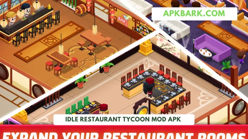 idle restaurant tycoon mod apk free shopping