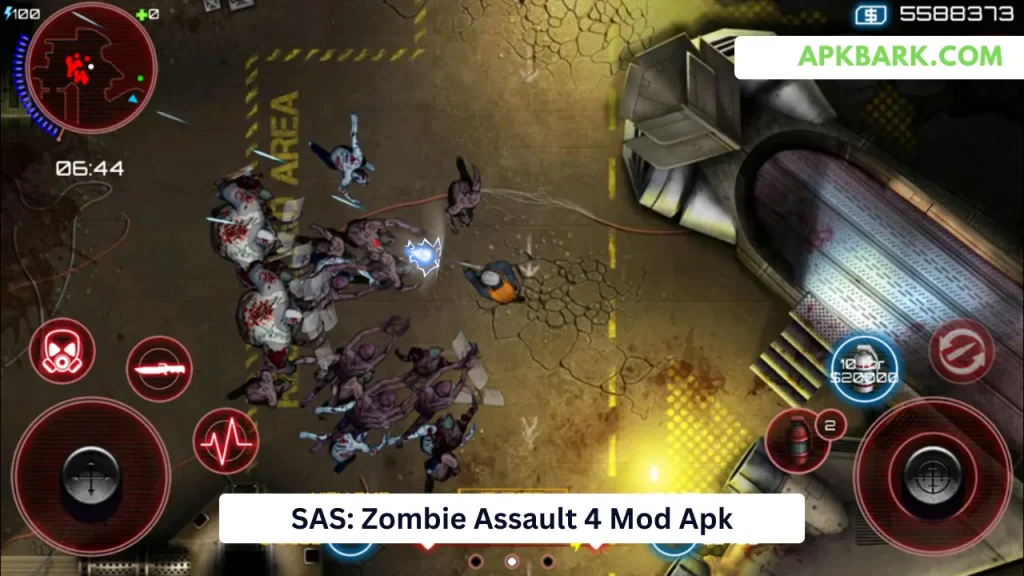 sas zombie assault 4 mod apk free purchase