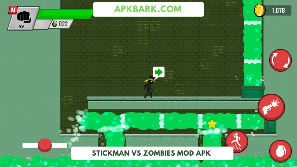 stickman vs zombies mod apk free shopping