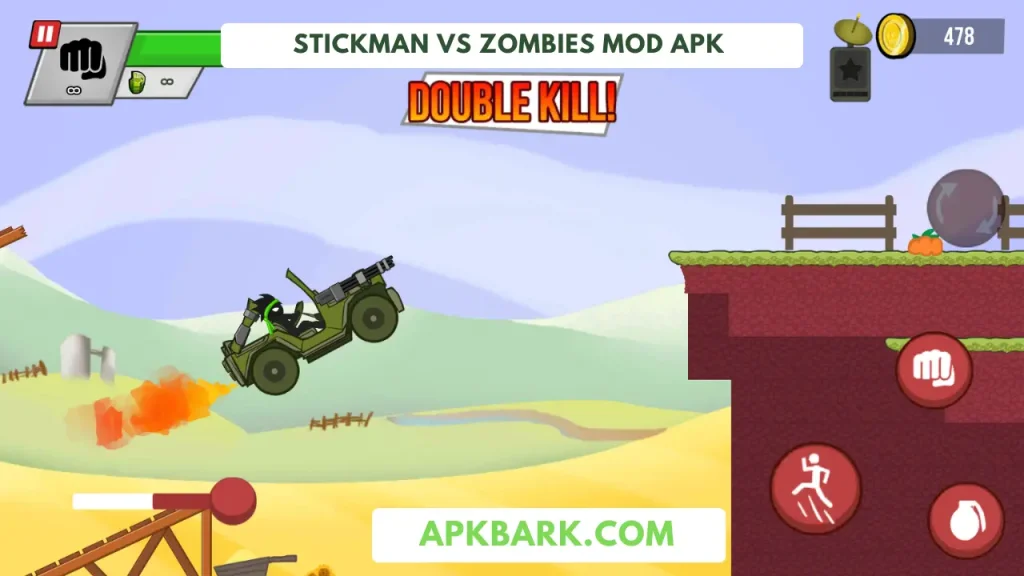 stickman vs zombies mod apk unlimited money