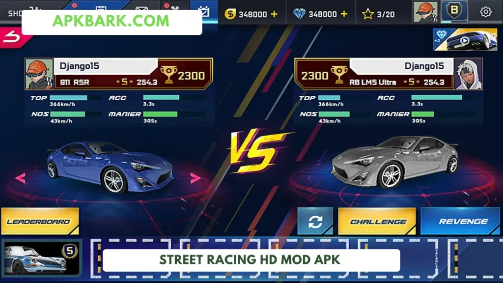 street racing hd mod apk unlimited money