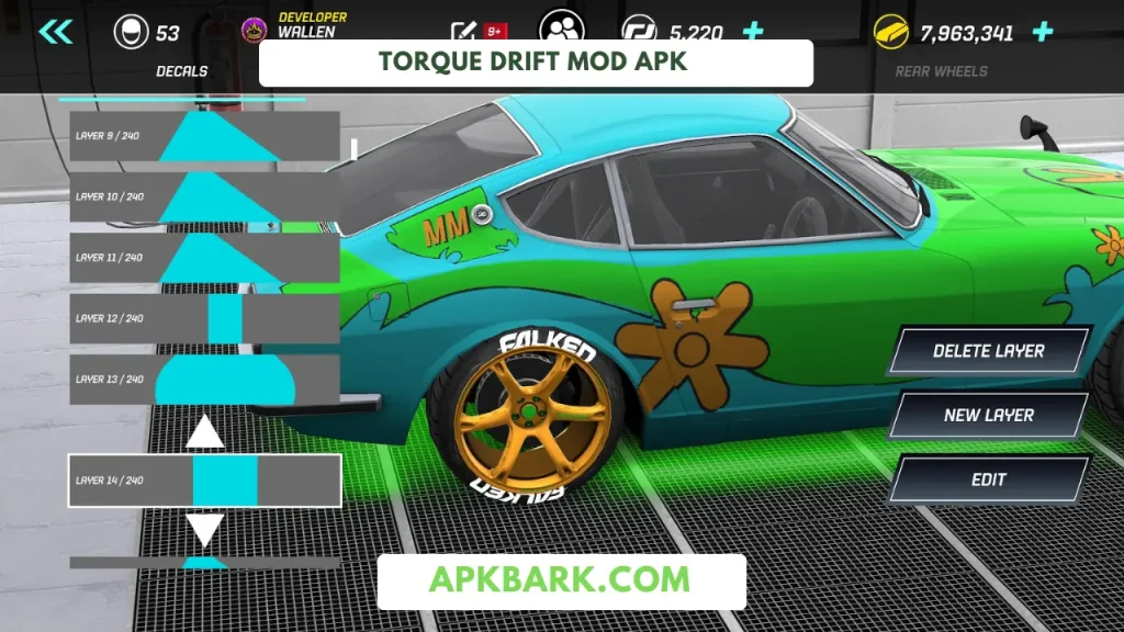 torque drift mod apk unlocked everything