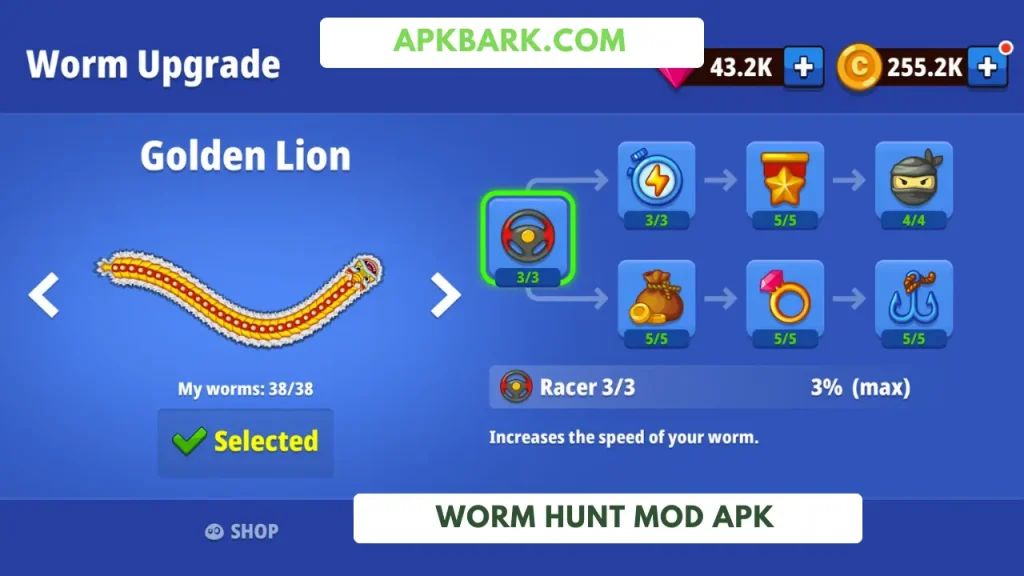 worm hunt mod apk unlimited money