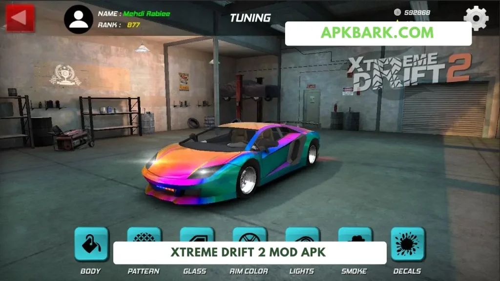 xtreme drift 2 mod apk unlimited money