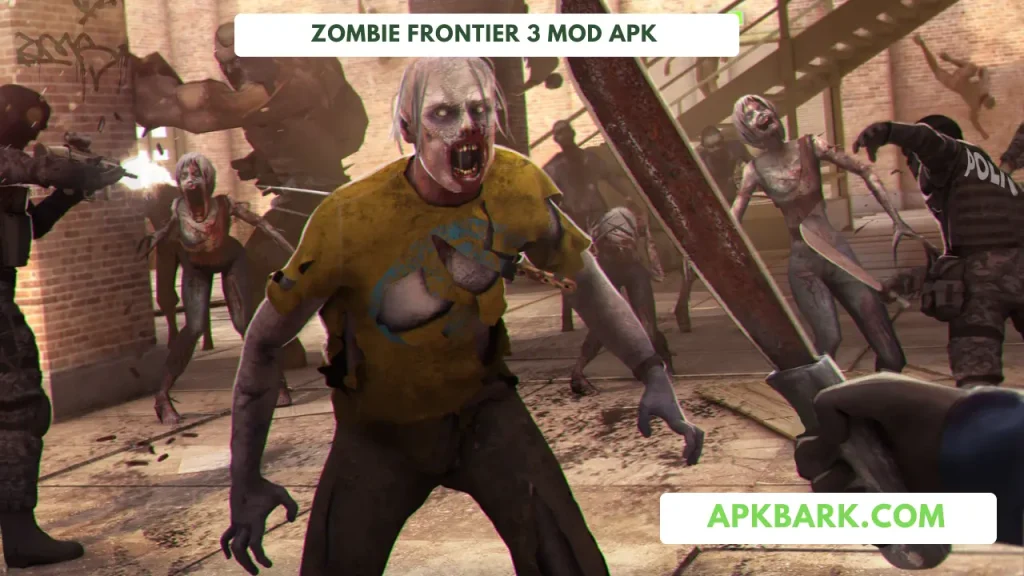 zombie frontier 3 mod apk free shopping
