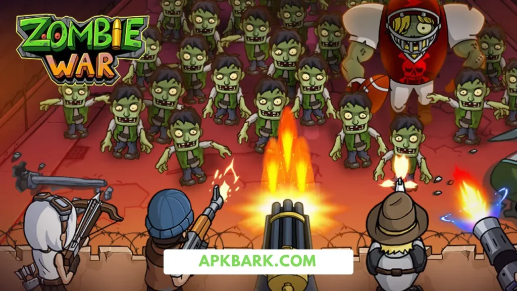 zombie war idle defense game mod apk download