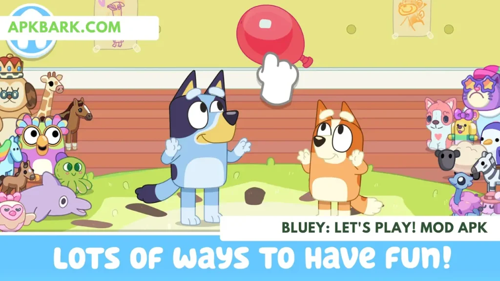 bluey let's play! mod apk unlimited money