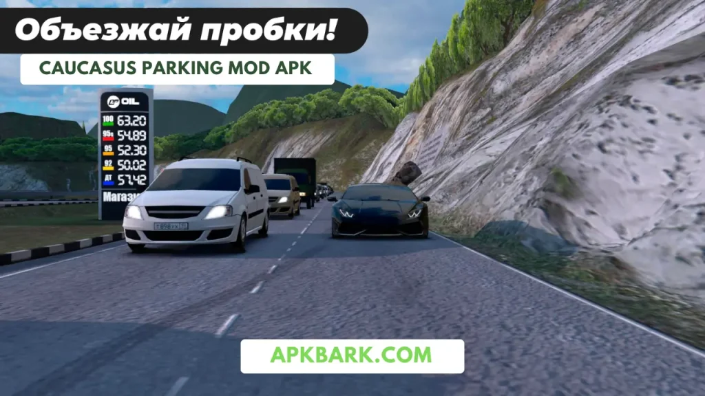 caucasus parking mod apk unlocked all