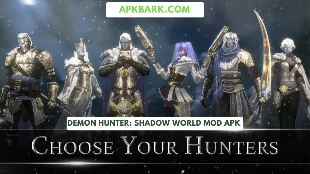 demon hunter shadow world mod apk unlimited gems
