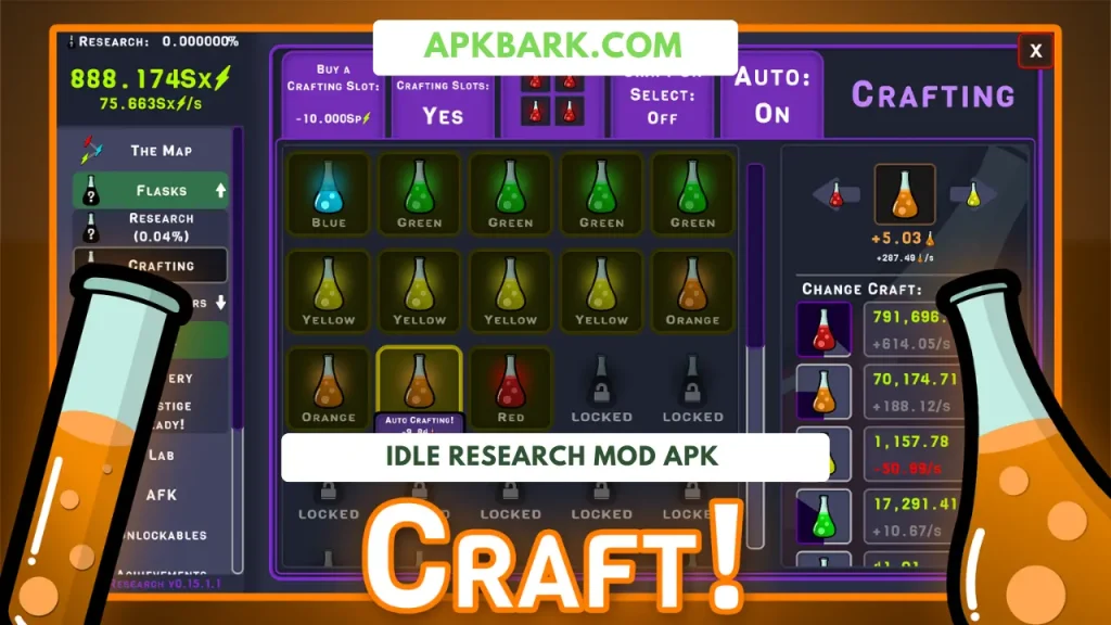 idle research mod apk unlimited energy