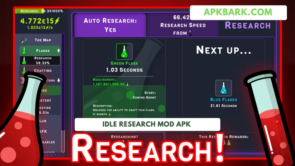 idle research mod apk unlimited money