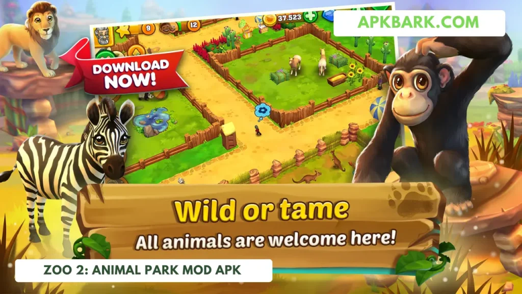 zoo 2 animal park mod apk unlimited gems