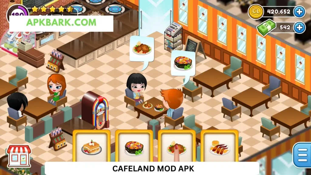 cafeland mod apk unlimited money