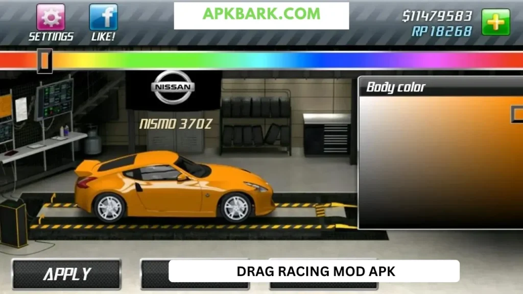 drag racing mod menu