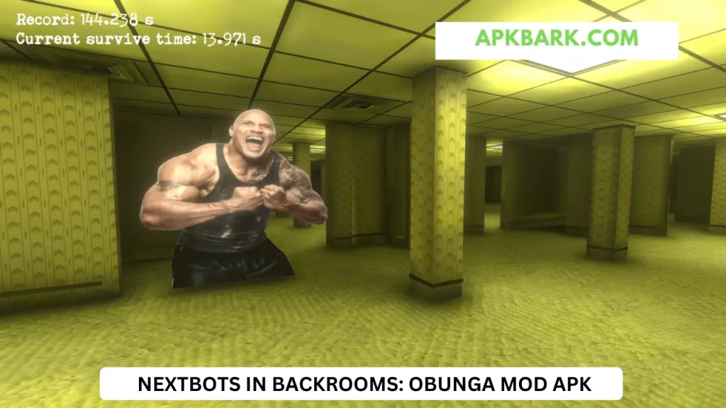 nextbots in backrooms obunga mod apk unlimited money