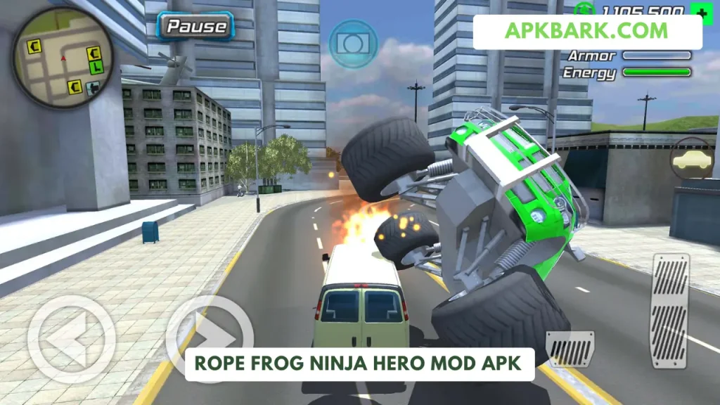 rope frog ninja hero mod menu